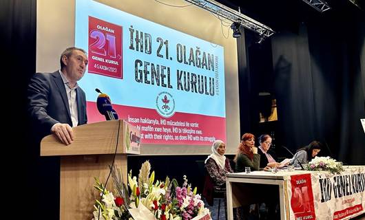 HEDEP Eş Başkanı Tuncer Bakırhan, İHD’nin 21’inci Olağan Genel Kurulu’nda konuştu 