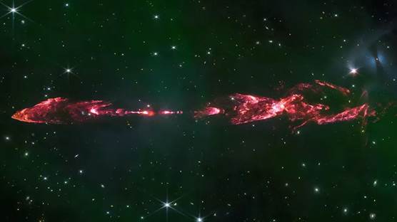 James Webb Teleskobu'nun gönderdiği görüntü