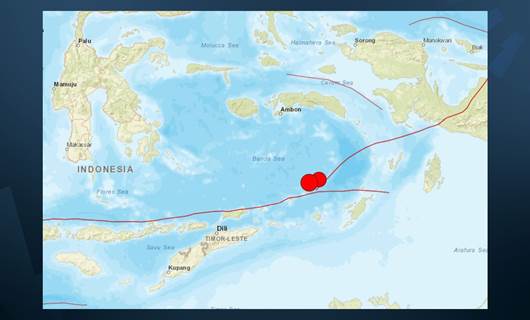 Endonezya'da 6,7 ve 7,1 büyüklüğünde deprem