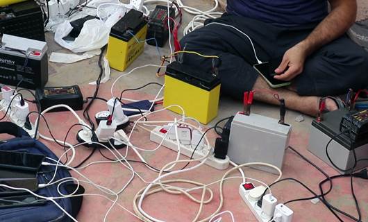 Gazans desperate to charge phones, batteries to call loved ones, light homes