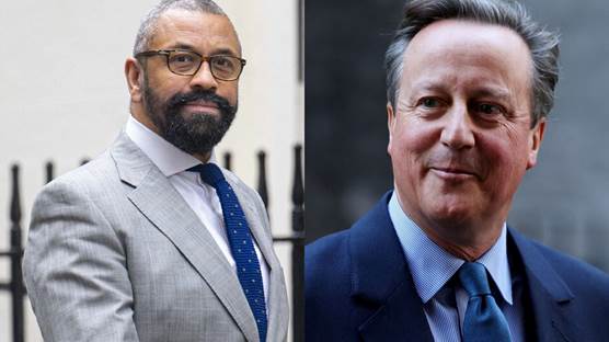 James Cleverly ve David Cameron