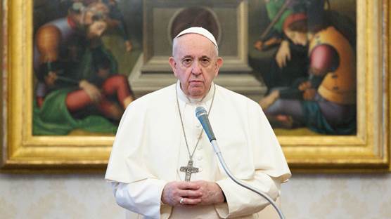 پاپا فرانسیس، پاپای ڤاتیکان، وێنە: AFP
