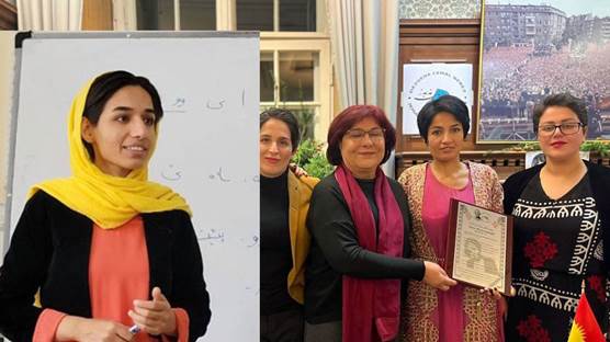 Cemal Nebez Ödülü Rojhılatlı aktivist Zara Muhammedi'ye verildi