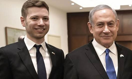 İsrail Başbakanı Netanyahu ve oğlu / Arşiv
