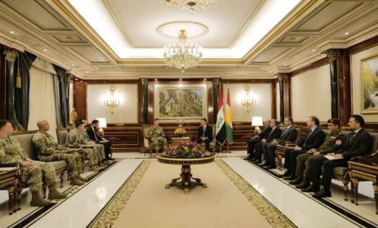 Başkan Neçirvan Barzani IŞİD Karşıtı Uluslararası Koalisyonun Komutanını kabul etti