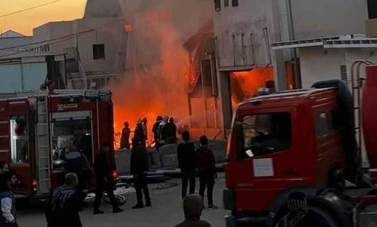 Irak Divaniye'de doğum hastanesinde yangın