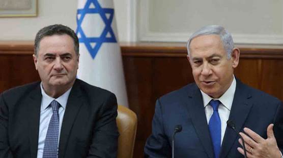 İsrail Dışişleri Bakanı Israel Katz ve İsrail Başbakanı Binyamin Netanyahu / Arşiv