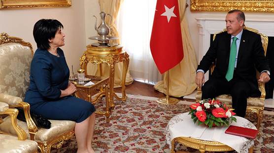 Leyla Zana ve Cumhurbaşkanı Erdoğan