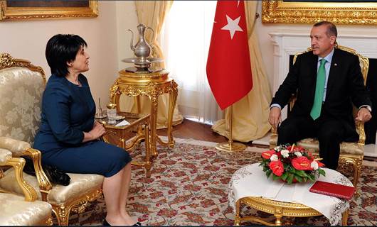 Leyla Zana ve Cumhurbaşkanı Erdoğan
