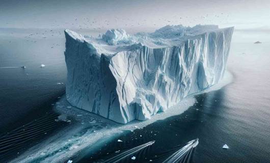 Dünyanın en büyük buzdağı A23