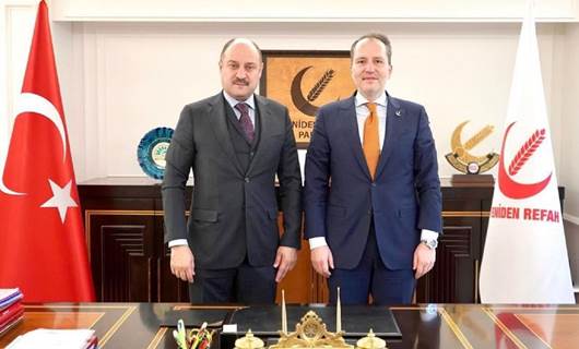 Mehmet Kasım Gülpınar ve Yeniden Refah Partisi Başkanı Fatih Erbakan