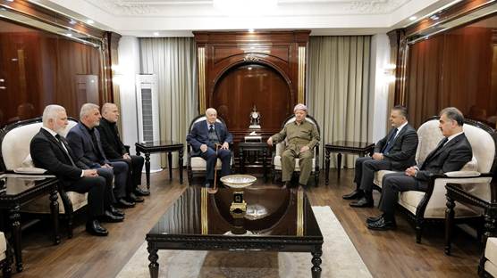 Başkan Barzani Pêşrew Dizayi'nin ailesi ile görüştü