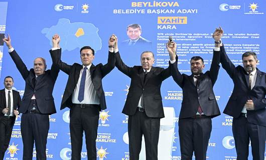 Erdoğan Eskişehir'de AK Parti adaylarını tanıttı. / AA