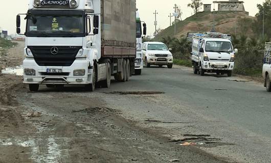 رێگەی هەولێر - خەبات شادەماری بازرگانییە، بەهۆی خراپییەوە شۆفێران بە ترسەوە پێیدا دەڕۆن