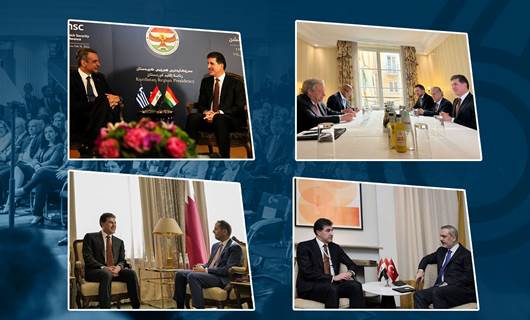 President Barzani holds high-profile meetings in Munich