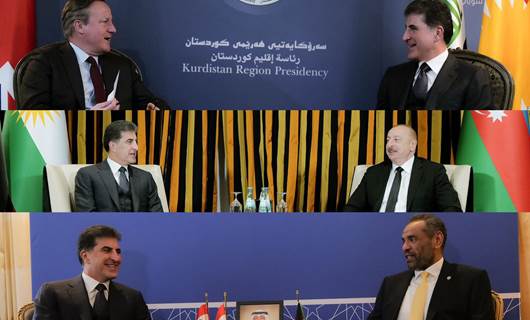 President Barzani meets leaders, officials in Munich