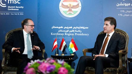 Avusturya Dışişleri Bakanı Alexander Schallenberg & Başkan Neçirvan Barzani