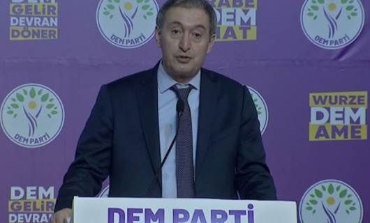 DEM Parti Eş Genel Başkanı Tuncer Bakırhan / Video alıntıs / AA