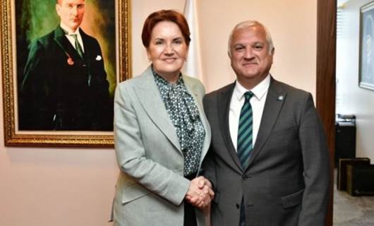 İYİ Parti lideri Meral Akşener ve Urfa Milletvekili Cem Karakeçili