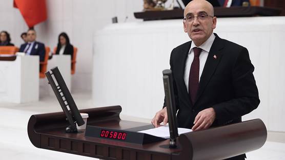 Türkiye Hazine ve Maliye Bakanı Mehmet Şimşek / ANKA