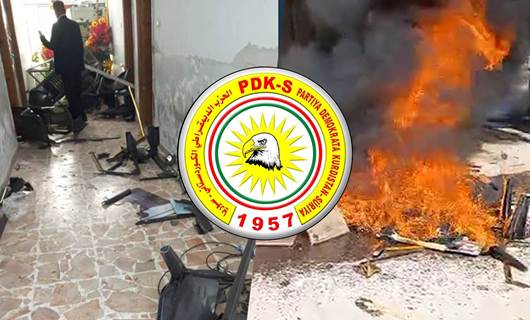 Kurdish opposition party office attacked in Kobane