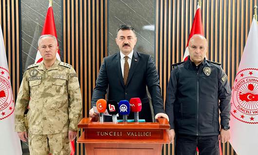 Vali Bülent Tekbıyıkoğlu, İl Jandarma Komutanı ve İl Emniyet Müdürü ile basına konuştu