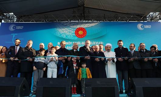 Türkiye Cumhurbaşkanı Erdoğan, Bakırköy Sahil-Bahçelievler-Güngören-Bağcılar Kirazlı Metro Hattı açılış törenine katıldı.  / AA