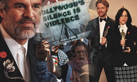 Celebrities spotlight Gaza war at Oscars ceremony