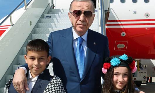 Erdoğan, partisinin Şırnak mitingine katıldı. / AA