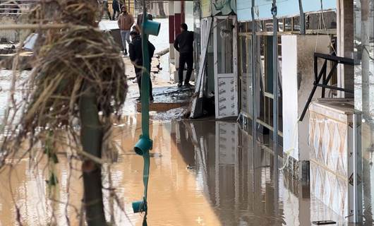 بەرگریی شارستانیی زاخۆ: 410 خانوو بەر لافاو کەوتوون