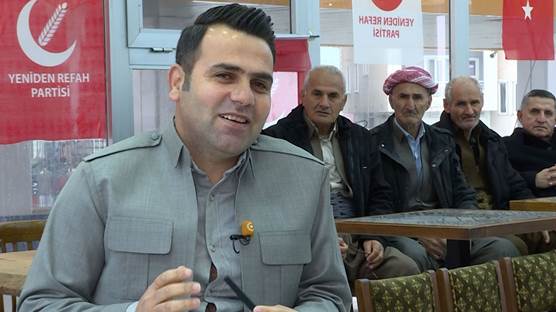 Yeniden Refah Partisi (YRP) adayı avukat Hasan Dinç