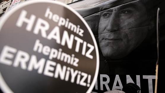 Hrant Dink için hazırlanan bir afiş / Arşiv