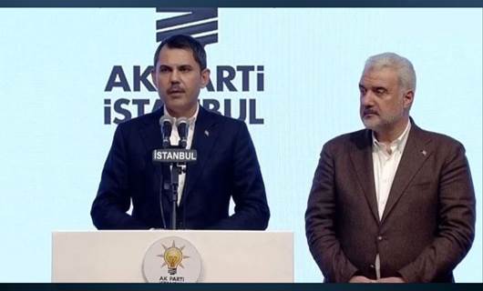 AK Parti'nin İstanbul Büyükşehir Belediye Başkan Adayı Murat Kurum