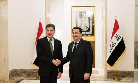 President Barzani, PM Sudani talk salaries, oil exports