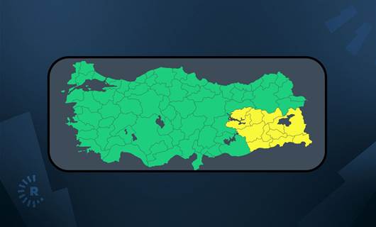 Sarı kod ile uyarılan kentler