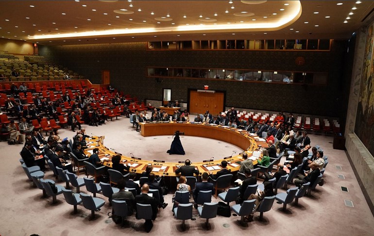 A meeting of the UN Security Council. Photo: AFP