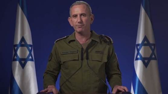 İsrail ordu sözcüsü Tuğamiral Daniel Hagari