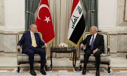Iraqi, Turkish presidents discuss regional issues in Baghdad