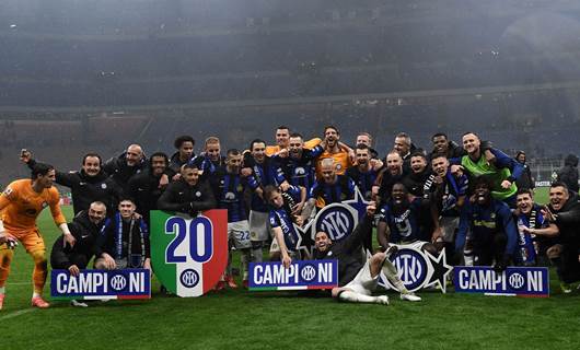 Inter 20. kez şampiyon Foto: AA