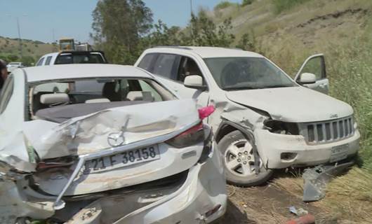Sulaimani chain collision injures nearly 20