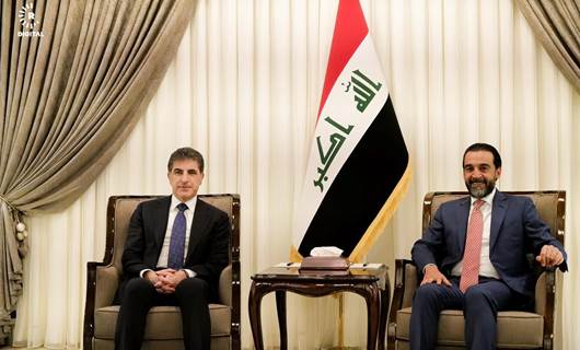 Başkan Neçirvan Barzani, Bağdat’ta Sünni Takaddum Parti Lideri Muhammed Halbusi ile görüştü