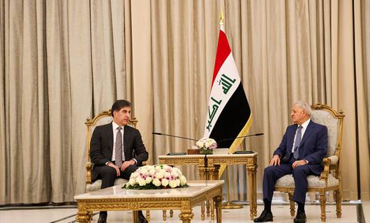 President Barzani, President Rashid discuss bilateral ties in Baghdad