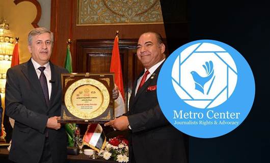 Gazeteci haklarını koruma örgütü Metro Merkezi, Kahire Öncülük ve Yatırım Formunda ödül alan Rûdaw Medya Grubu’nu tebrik etti.