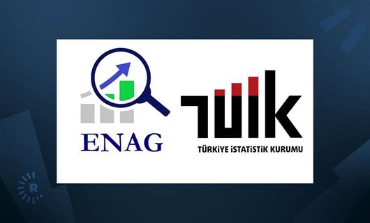 Logoyên ENAG û TUIKê/Wêne: Rûdaw Grafîk