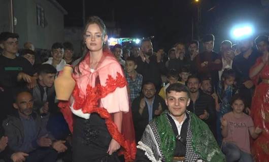 Aşkları sınır tanımadı: Polonyalı geline 2 gün 2 gece Kürt düğünü