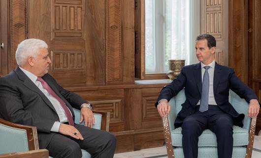 Assad discusses Iraq-Syria border coordination with PMF chief