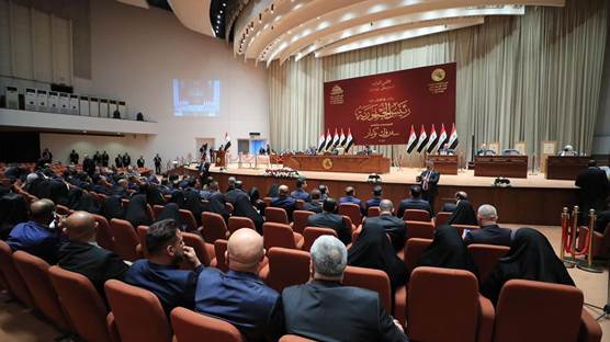 Irak parlamentosundan bir oturum. / Arşiv