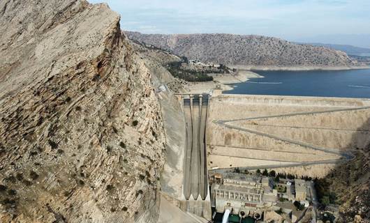 Darbandikhan dam overflows after years of drought