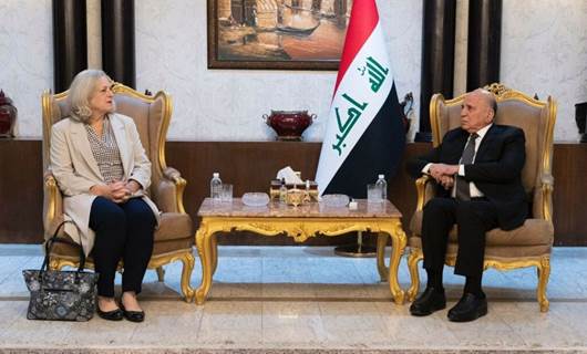 ABD'nin Bağdat Büyükelçisi Irak Dışişleri Bakanı ile bir araya geldi