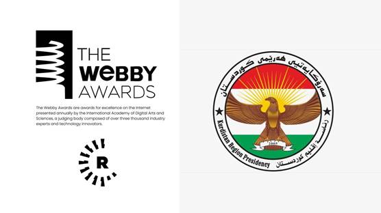 Kürdistan Bölgesi Başkanlığı, Uluslararası Webby Ödülünü kazanan Rûdaw’ı tebrik ederek bu başarıyı "büyük bir onur" olarak nitelendirdi